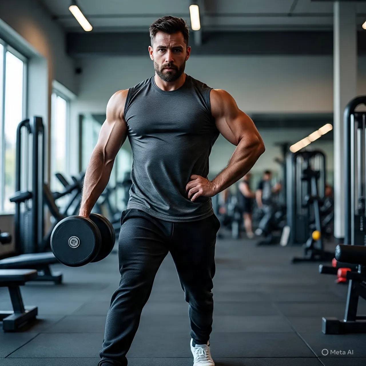 Cara Menggunakan Caption Gym Secara Efektif (c) Ilustrasi AI