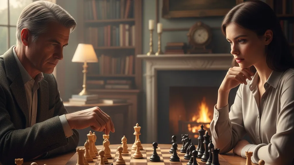 Pengertian dan Filosofi Kata-Kata Catur Keren (c) Ilustrasi AI