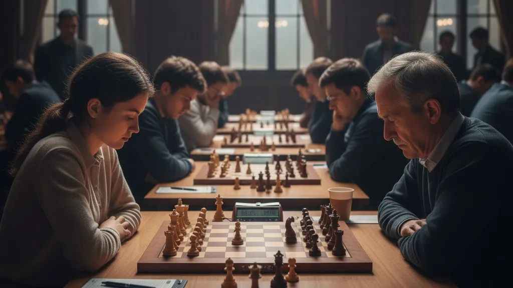 Kegigihan dan Mental Juara dalam Filosofi Catur (c) Ilustrasi AI