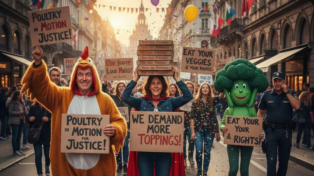 Pengertian dan Makna Kata-Kata Demo Lucu (c) Ilustrasi AI