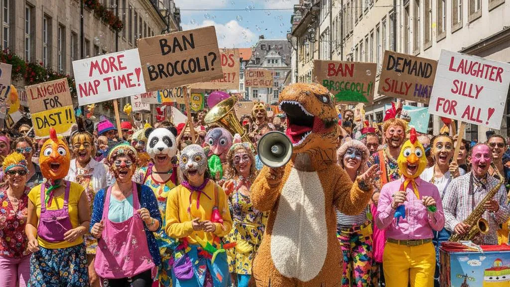 Strategi Membuat Kata-Kata Demo Lucu yang Efektif (c) Ilustrasi AI