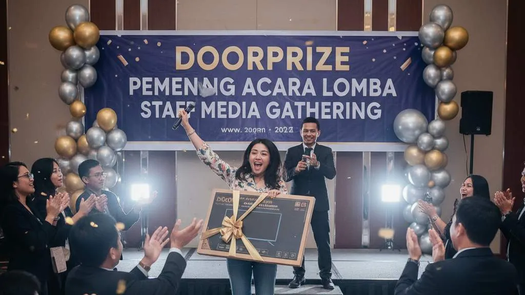 Pengertian dan Makna Kata-Kata Doorprize Lucu (c) Ilustrasi AI