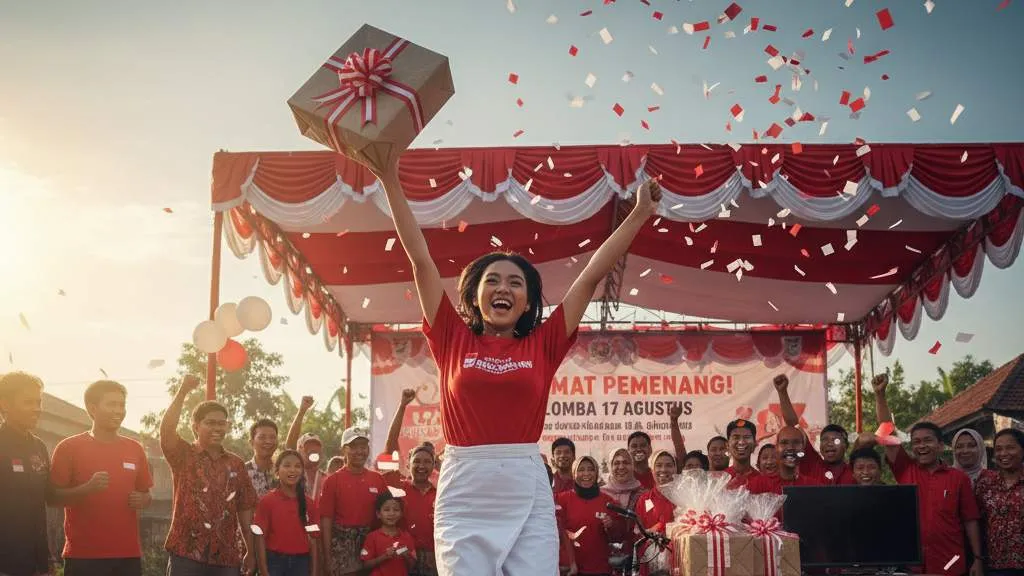 Jenis-Jenis Kata-Kata Doorprize Lucu Berdasarkan Tema (c) Ilustrasi AI