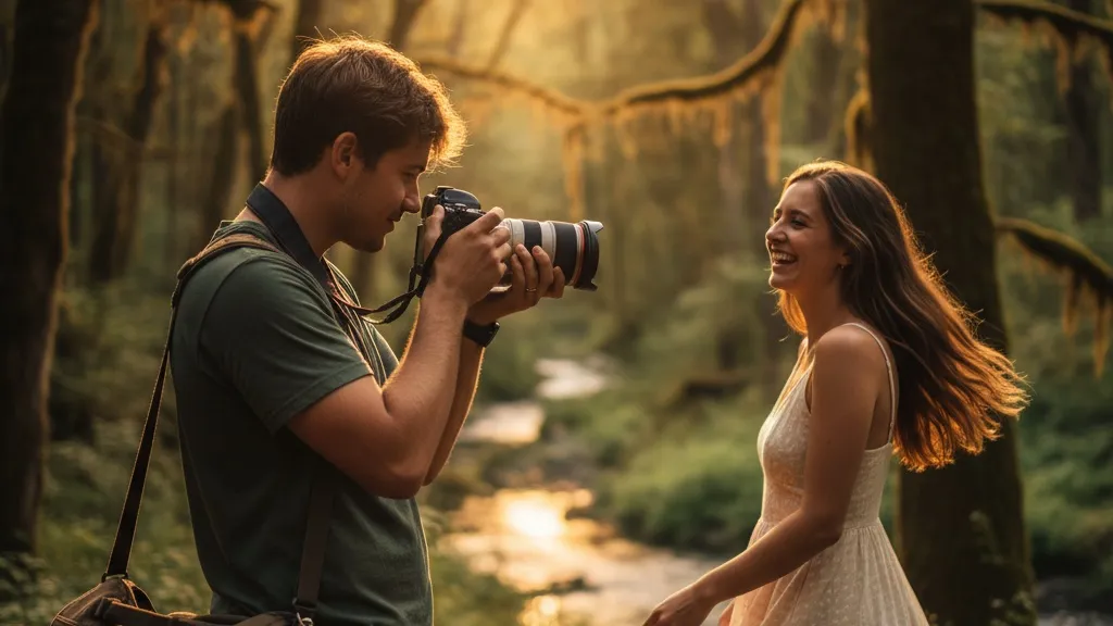 Tips Menggunakan Kata-Kata Fotografer Bucin dengan Efektif (c) Ilustrasi AI