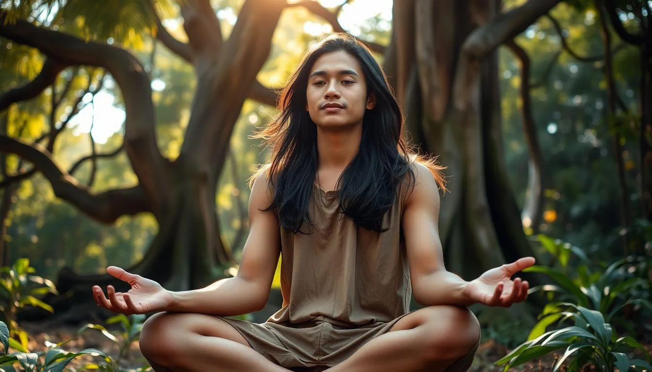 Filosofi dan Makna Mendalam Rambut Gondrong (c) Ilustrasi AI