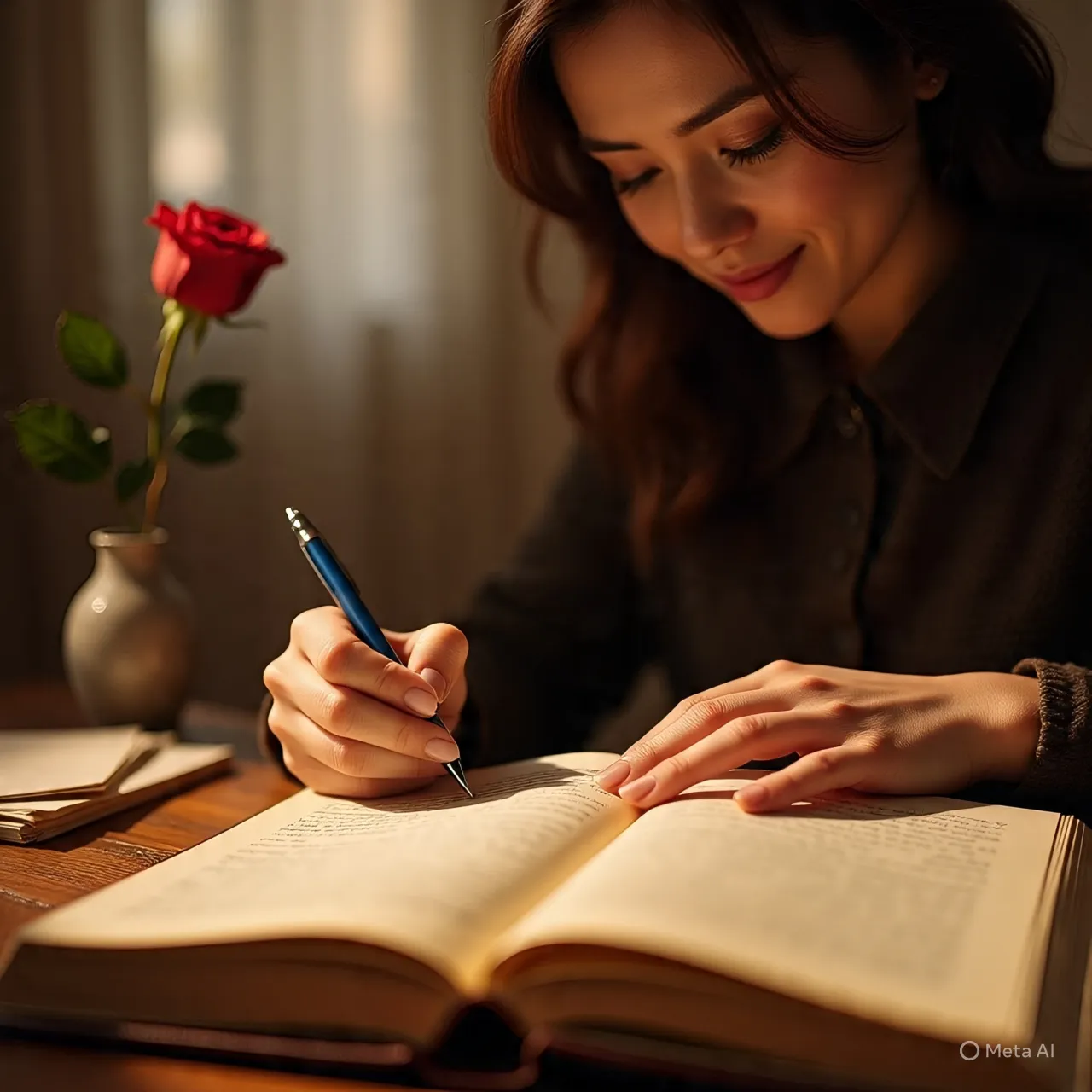 Cara Menciptakan Kata Kata Hari Ini Aesthetic yang Bermakna (c) Ilustrasi AI