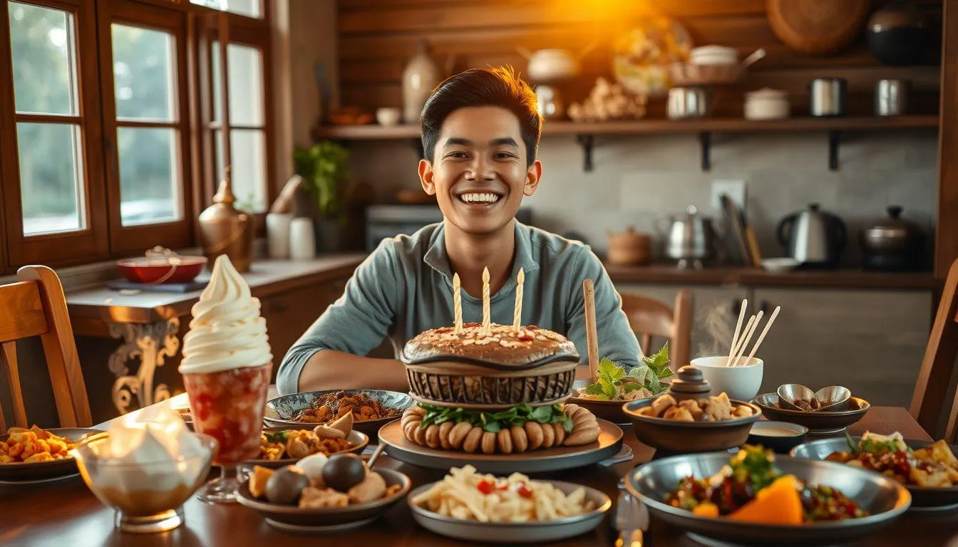 Kata Kata Hari Ini Lucu tentang Makanan dan Kegemaran (c) Ilustrasi AI