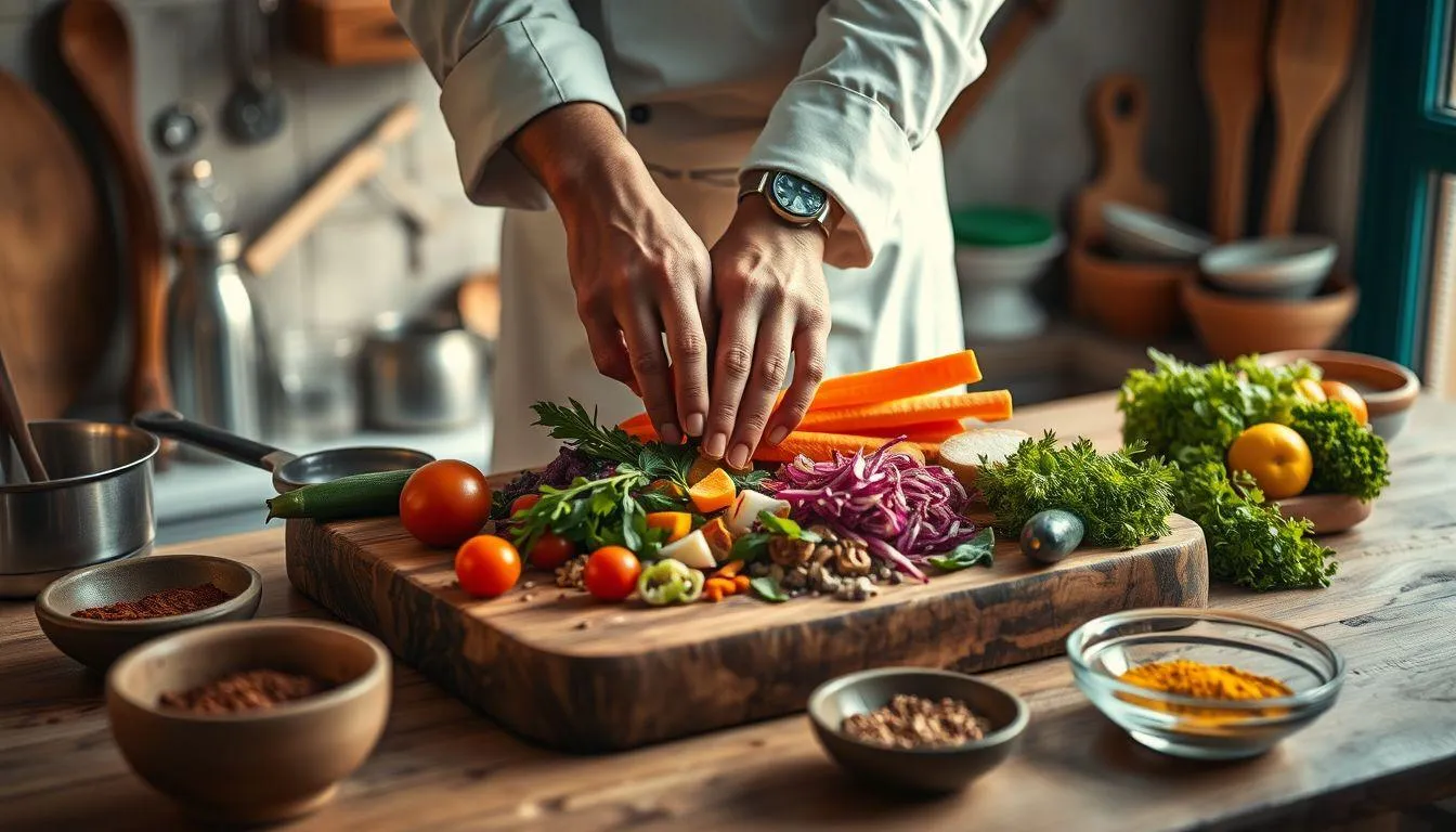 Kreativitas dan Seni dalam Makanan (c) Ilustrasi AI