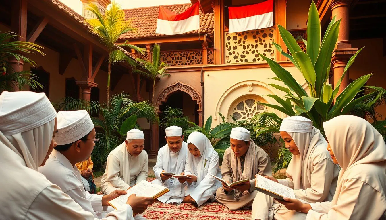 Kata Kata Hari Santri Singkat untuk Media Sosial (c) Ilustrasi AI