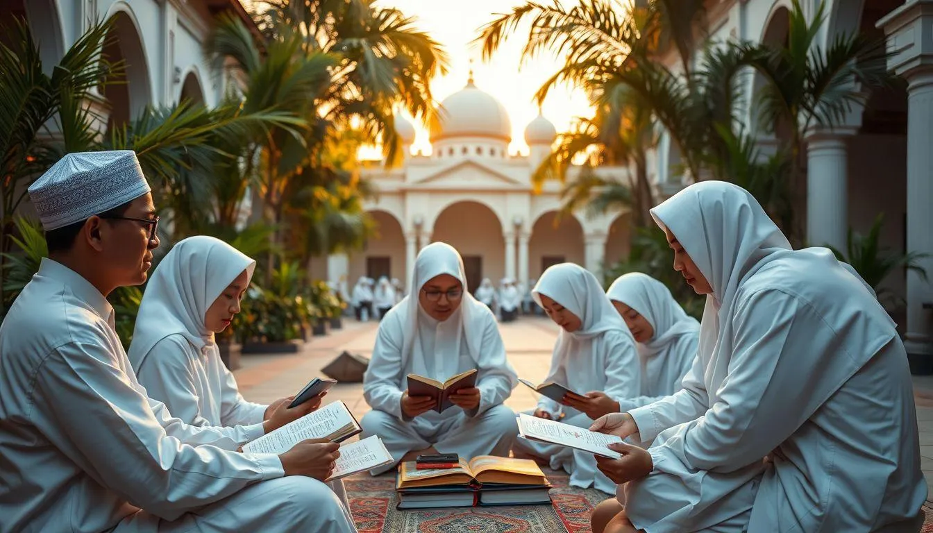 Kata Kata Hari Santri Singkat Bernuansa Motivasi (c) Ilustrasi AI