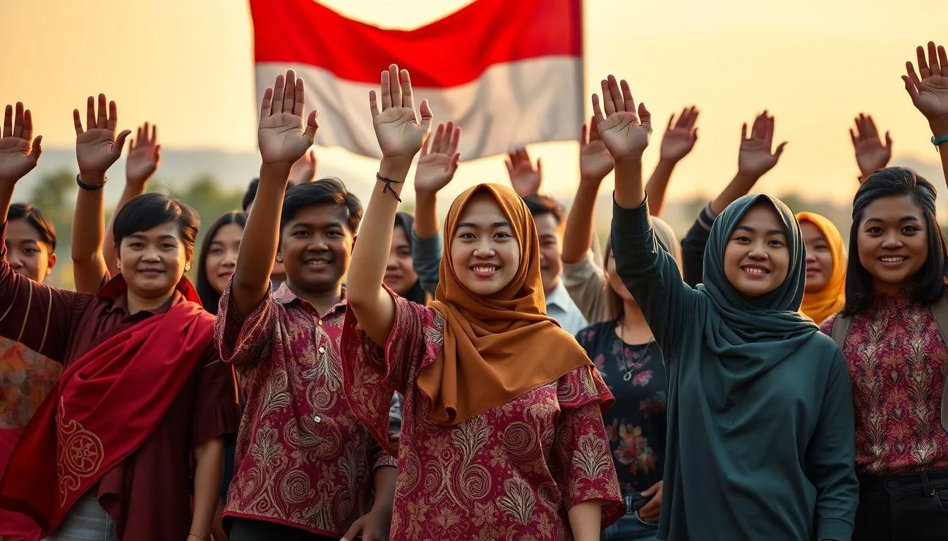 Kumpulan Kata Kata Hari Sumpah Pemuda yang Inspiratif (c) Ilustrasi AI