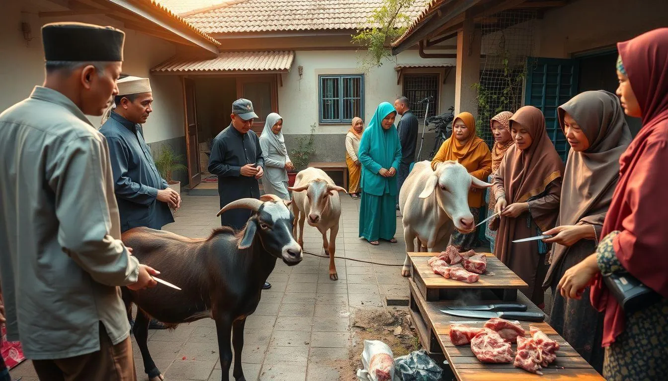 Jenis-Jenis Kata Kata Idul Adha Lucu Berdasarkan Tema (c) Ilustrasi AI