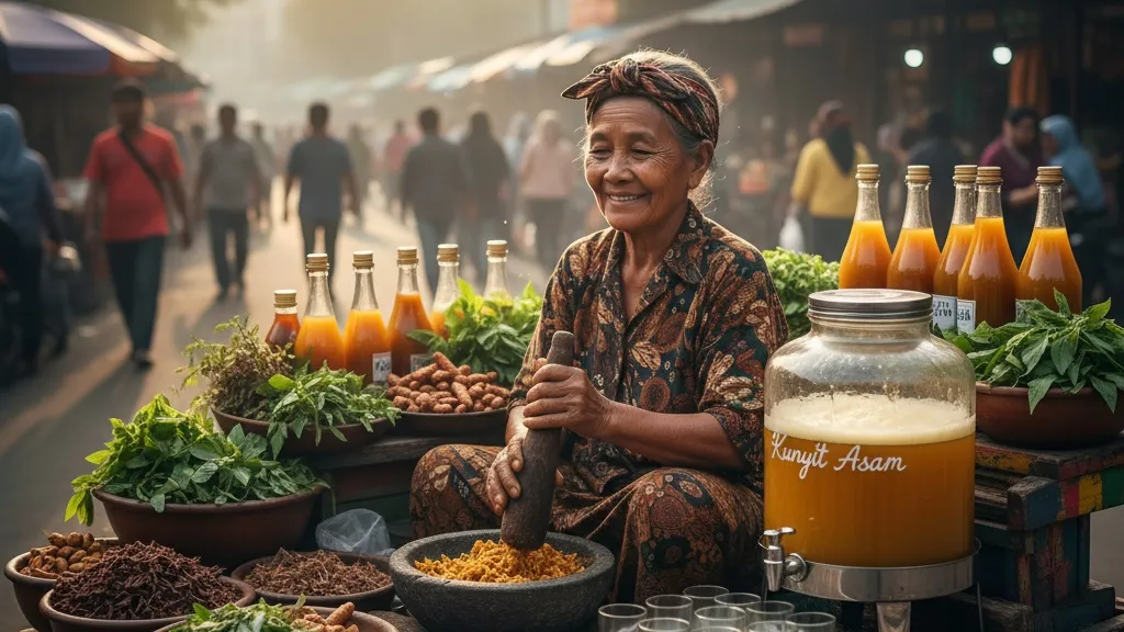 Tips Membuat Kata-Kata Jamu Lucu yang Menghibur (c) Ilustrasi AI