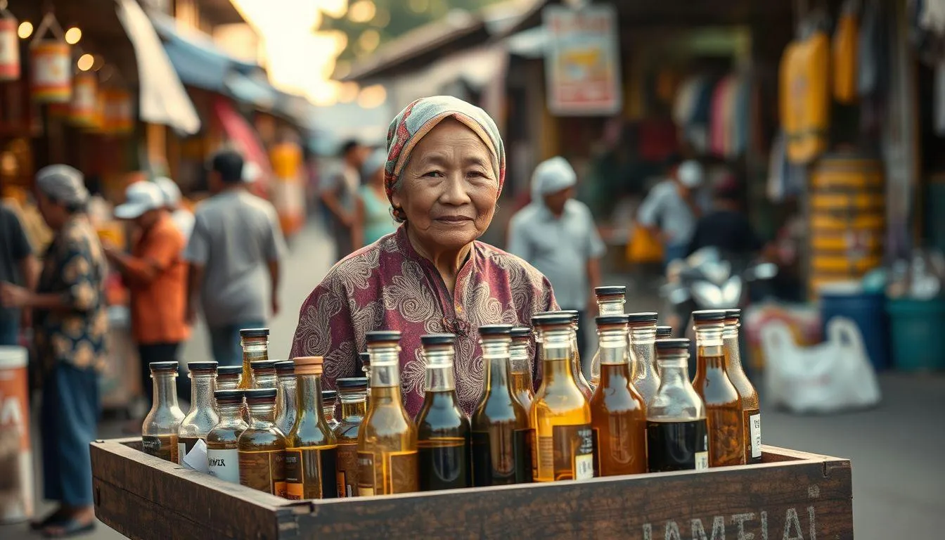Jenis-Jenis Kata-Kata Jamu Lucu Populer (c) Ilustrasi AI