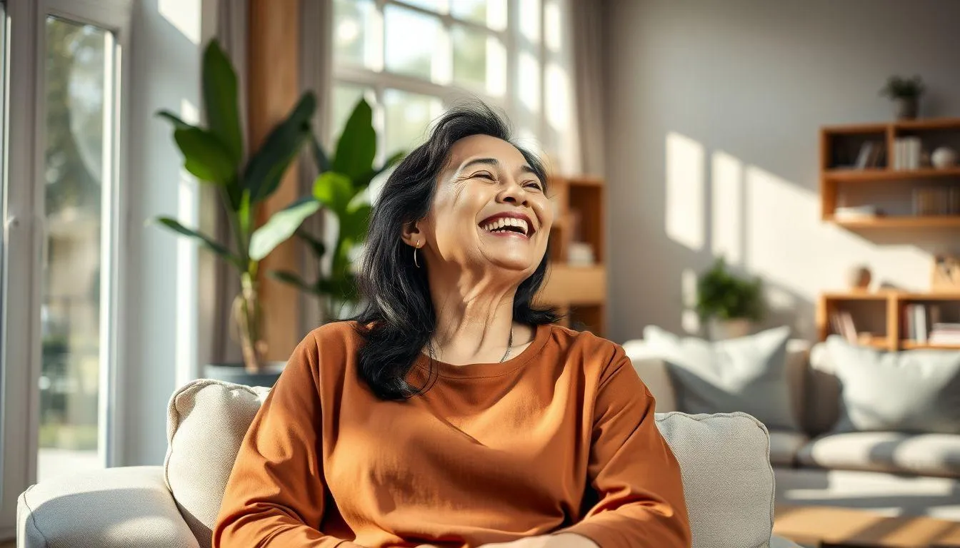 Manfaat Kata-Kata Janda Lucu untuk Kesehatan Mental (c) Ilustrasi AI