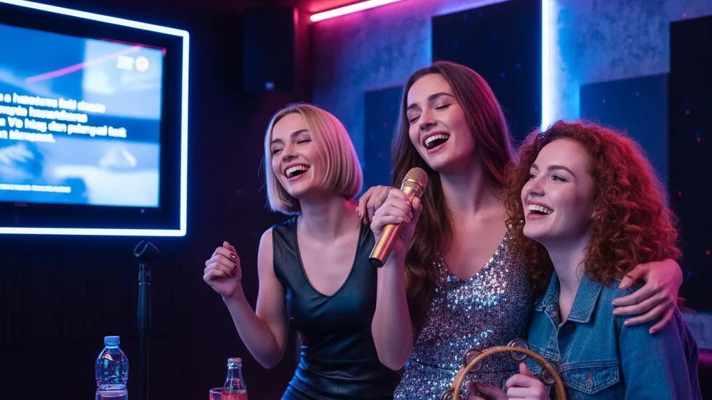 Kumpulan Kata-Kata Karaoke Lucu untuk Menghibur (c) Ilustrasi AI