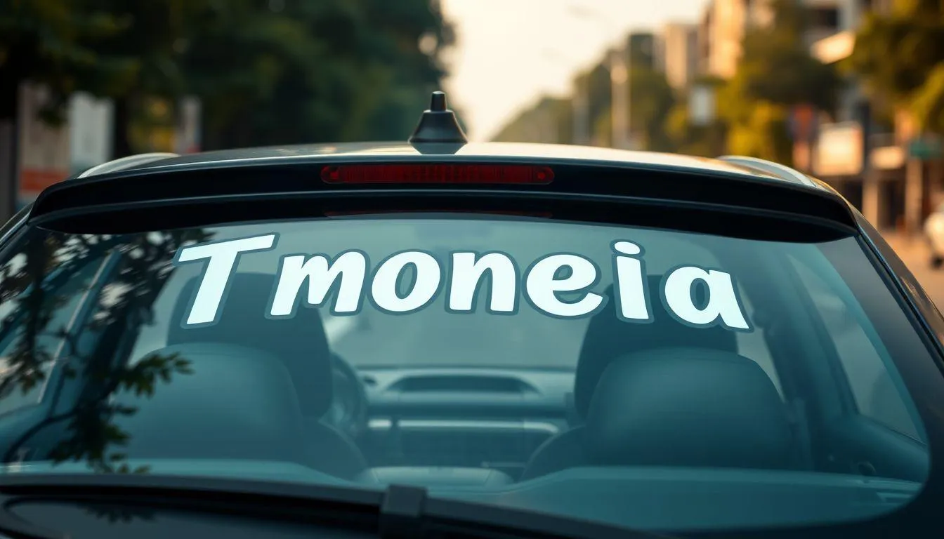 Jenis-Jenis Kata-Kata Keren untuk Kaca Depan Mobil (c) Ilustrasi AI