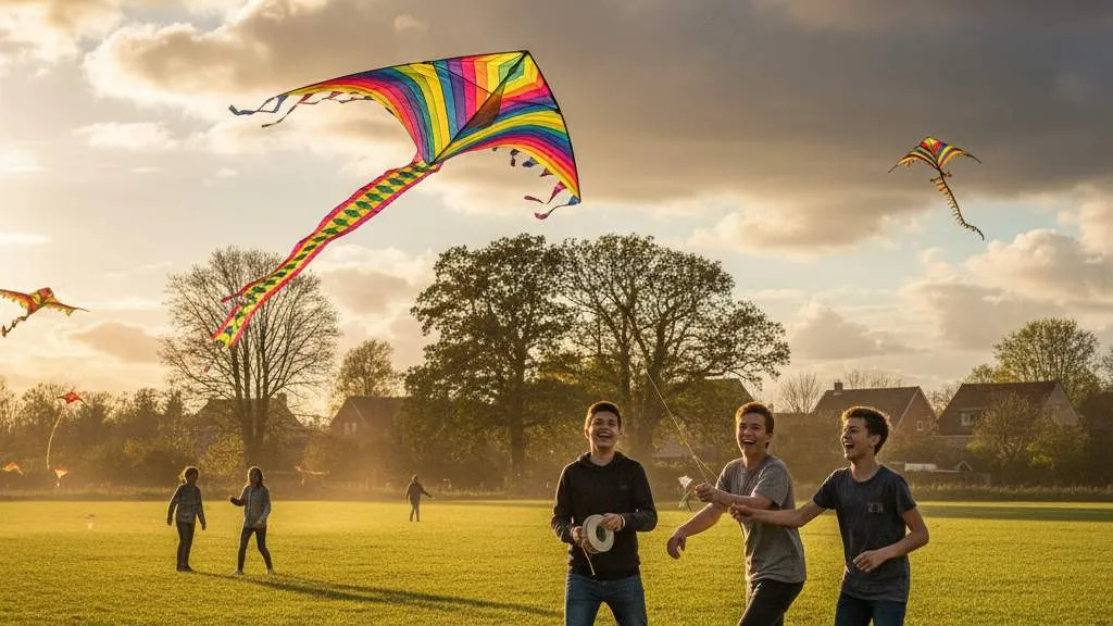 Filosofi Hidup dalam Kata-kata Layangan Keren (c) Ilustrasi AI