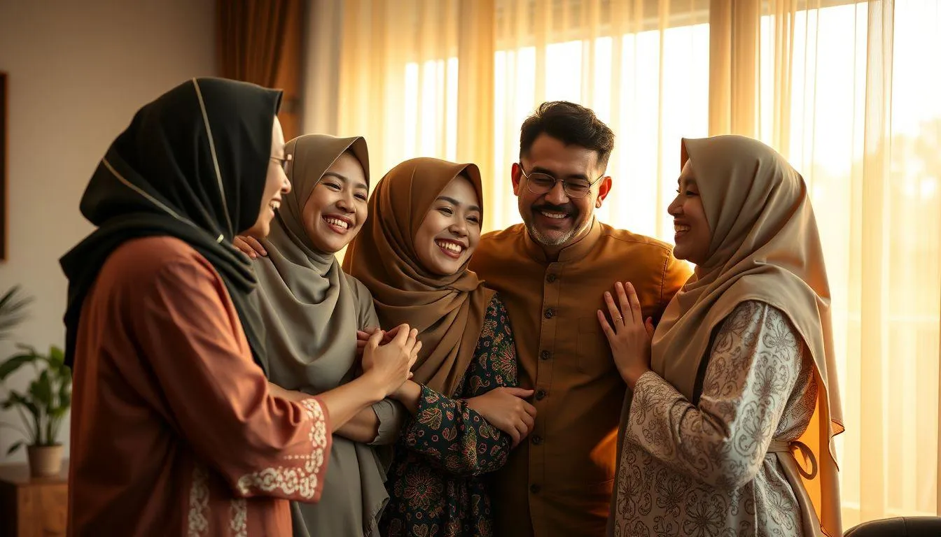 Kata Kata Lebaran 2026 untuk Sahabat dan Teman Dekat (c) Ilustrasi AI