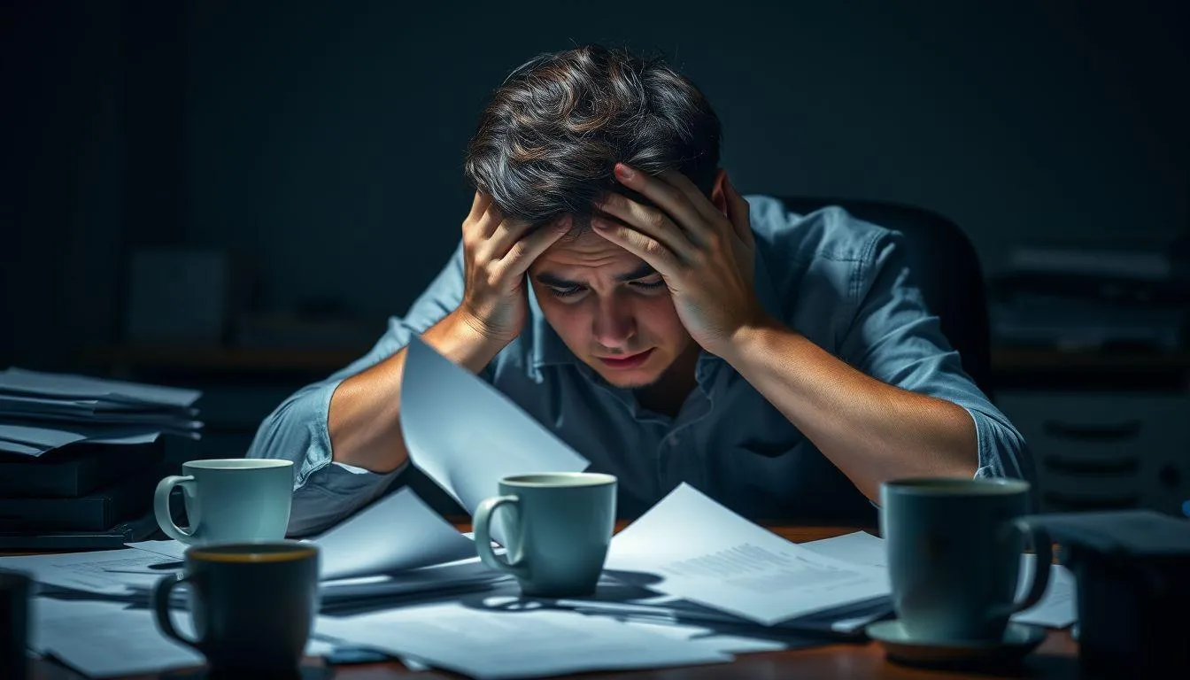 Dampak Psikologis dari Kelelahan Berkepanjangan (c) Ilustrasi AI