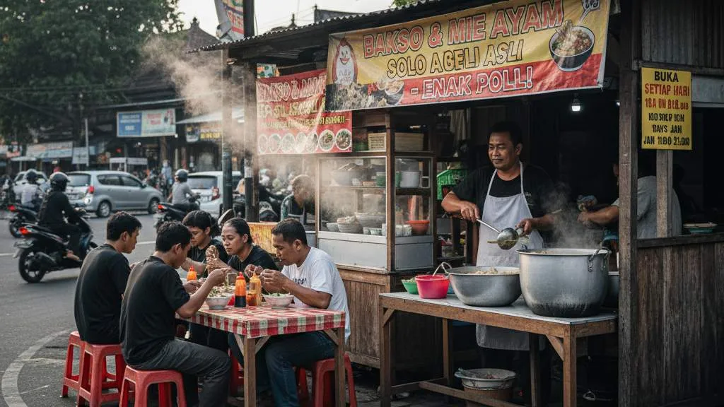 Kata-Kata Lucu Mie Ayam untuk Promosi Warung (c) Ilustrasi AI