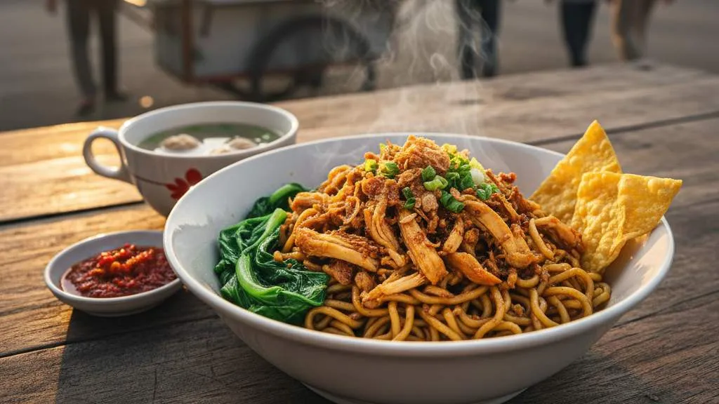 Kata-Kata Bijak dan Filosofis Tentang Mie Ayam (c) Ilustrasi AI