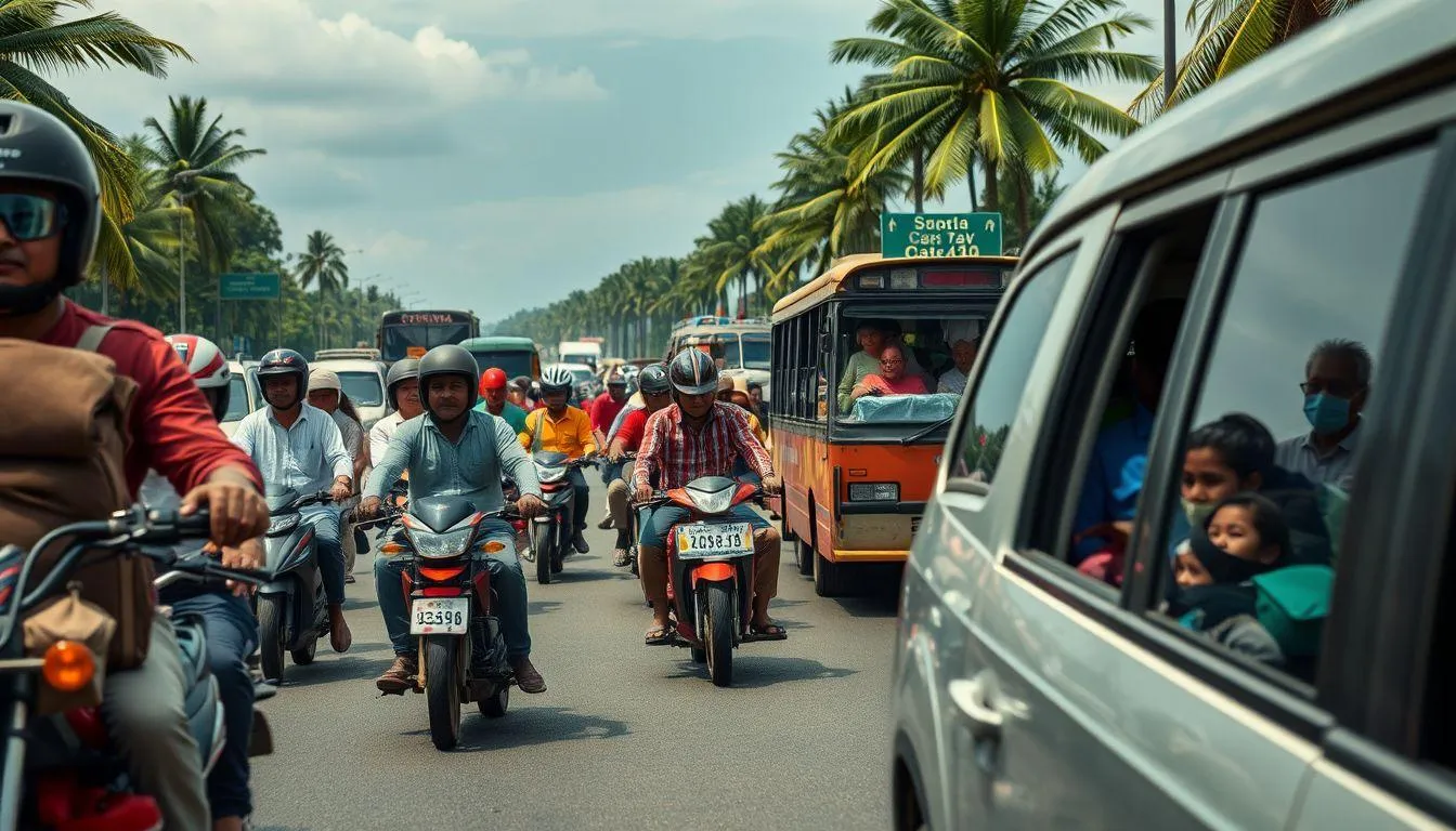 Kata-Kata Lucu Mudik Berdasarkan Moda Transportasi (c) Ilustrasi AI