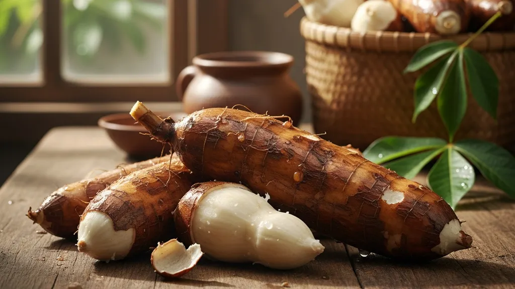 Kumpulan Kata-Kata Lucu Singkong Terpopuler (c) Ilustrasi AI