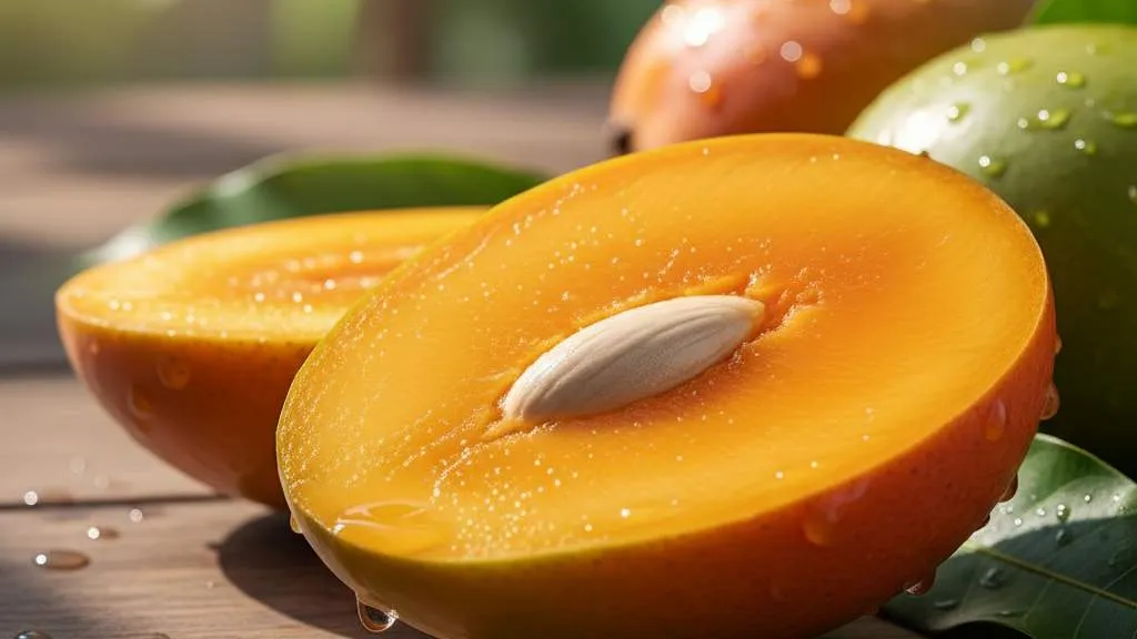 Kumpulan Pantun Lucu Tentang Buah Mangga (c) Ilustrasi AI