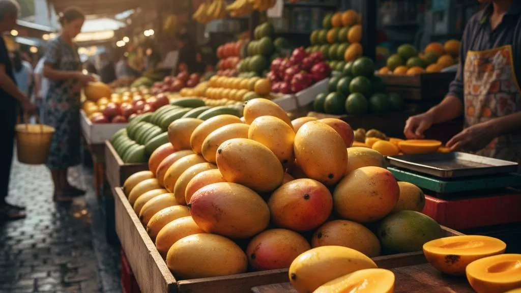 Tebak-Tebakan dan Jokes Mangga yang Menggelitik (c) Ilustrasi AI