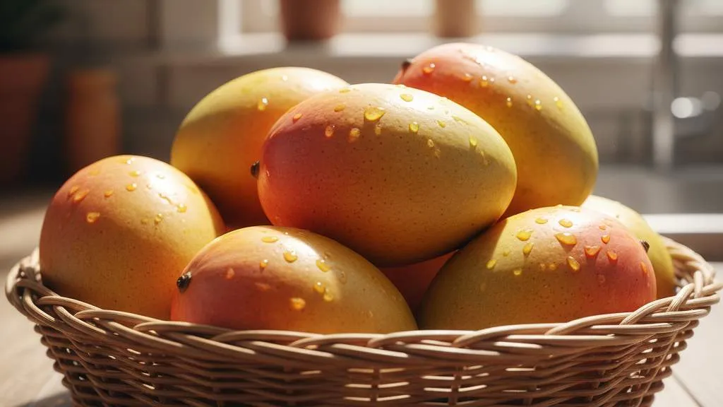 Meme dan Caption Lucu Seputar Mangga (c) Ilustrasi AI