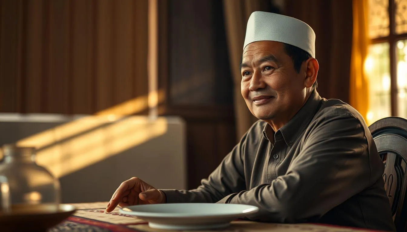 Kata-Kata Jenaka Saat Menahan Lapar dan Haus (c) Ilustrasi AI