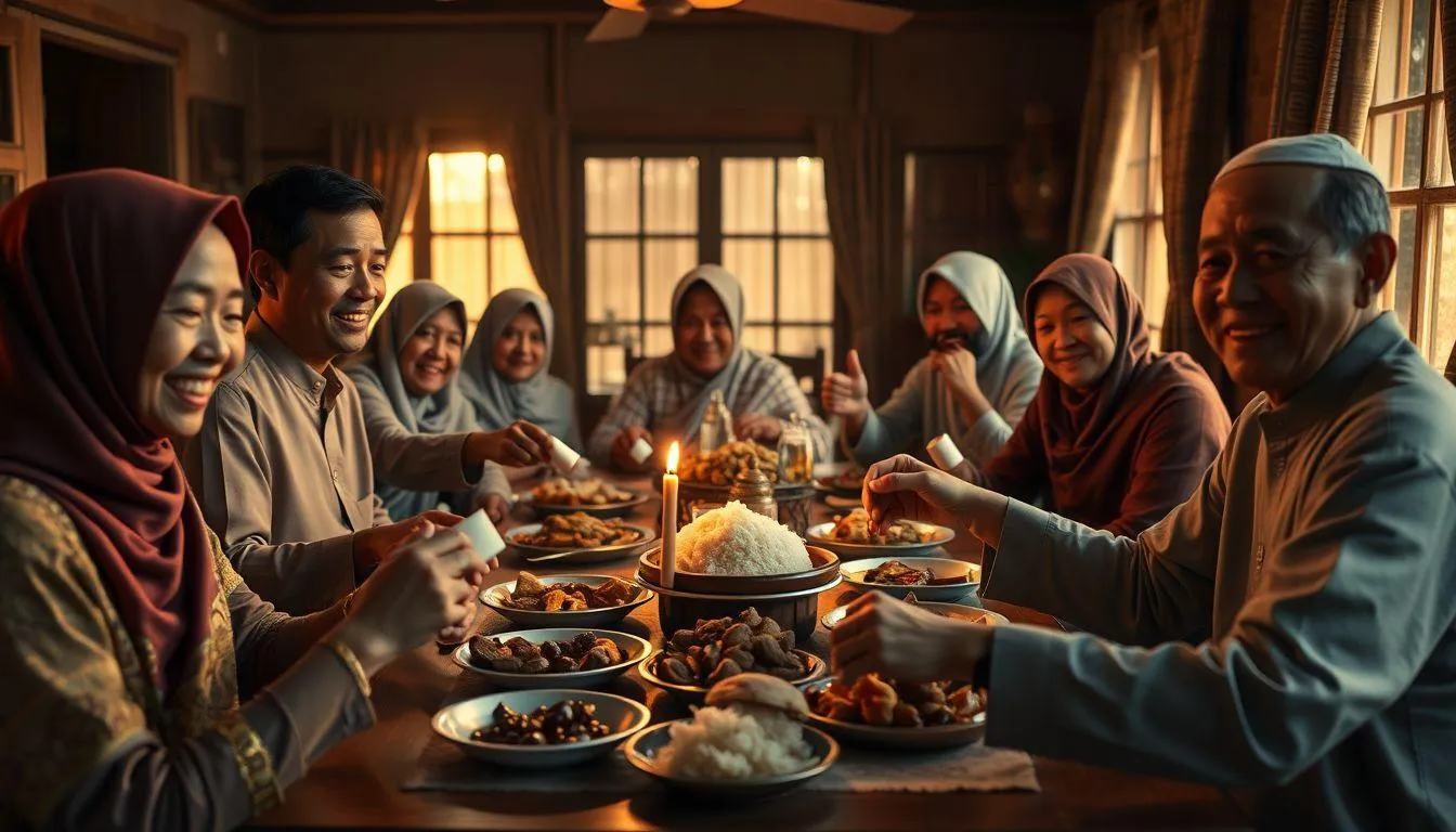 Candaan Lucu Menjelang dan Saat Berbuka Puasa (c) Ilustrasi AI