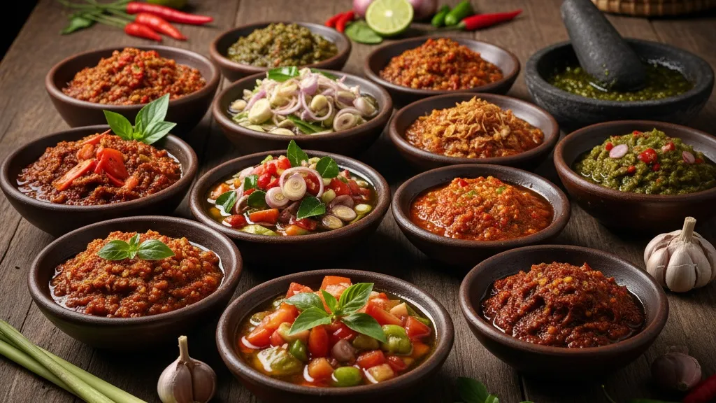 Jenis-Jenis Kata-Kata Lucu Tentang Sambal Berdasarkan Tema (c) Ilustrasi AI