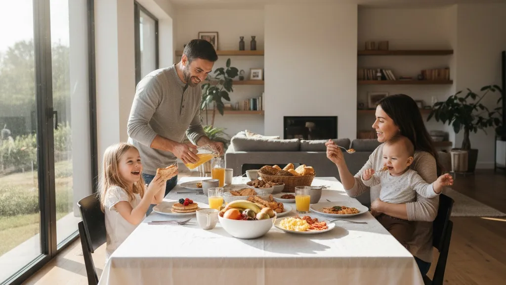 Kumpulan Kata-Kata Lucu Sarapan Pagi yang Menghibur (c) Ilustrasi AI