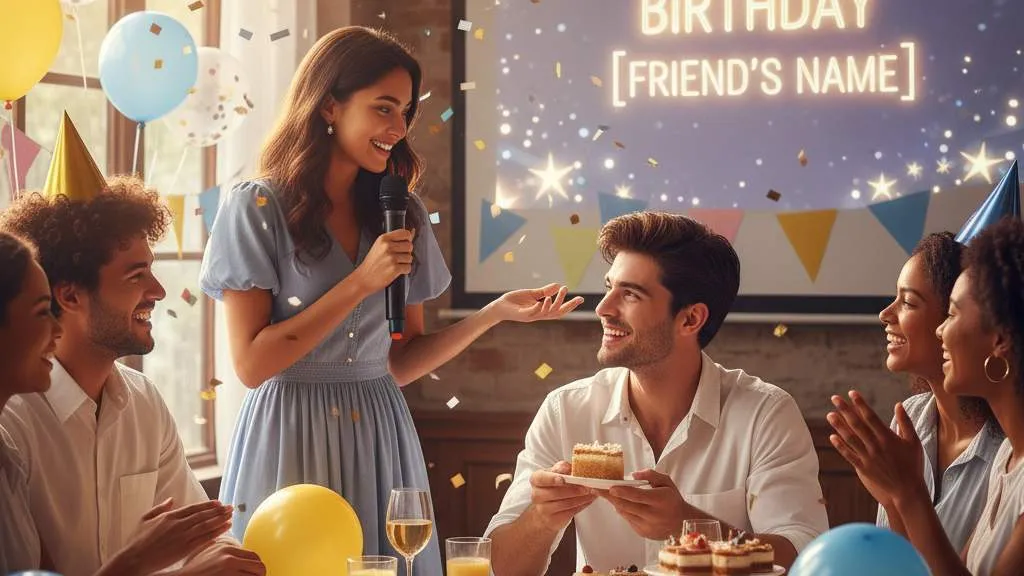 Tips Menyampaikan Kata-Kata Lucu Ucapan Ulang Tahun (c) Ilustrasi AI