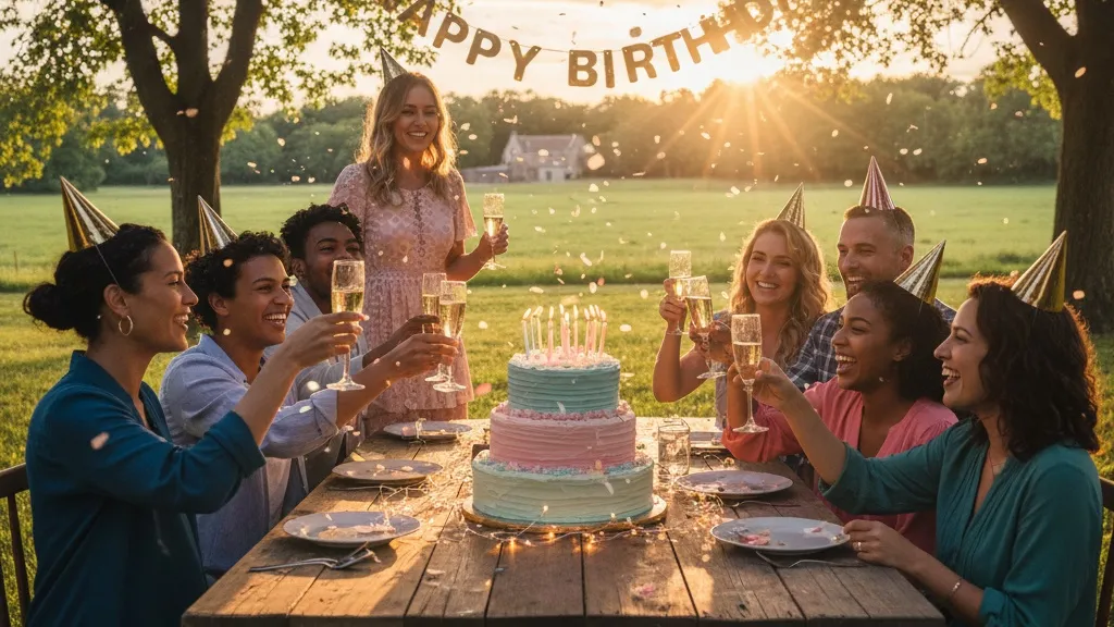 Tips Membuat Kata-Kata Lucu Ulang Tahun yang Berkesan (c) Ilustrasi AI