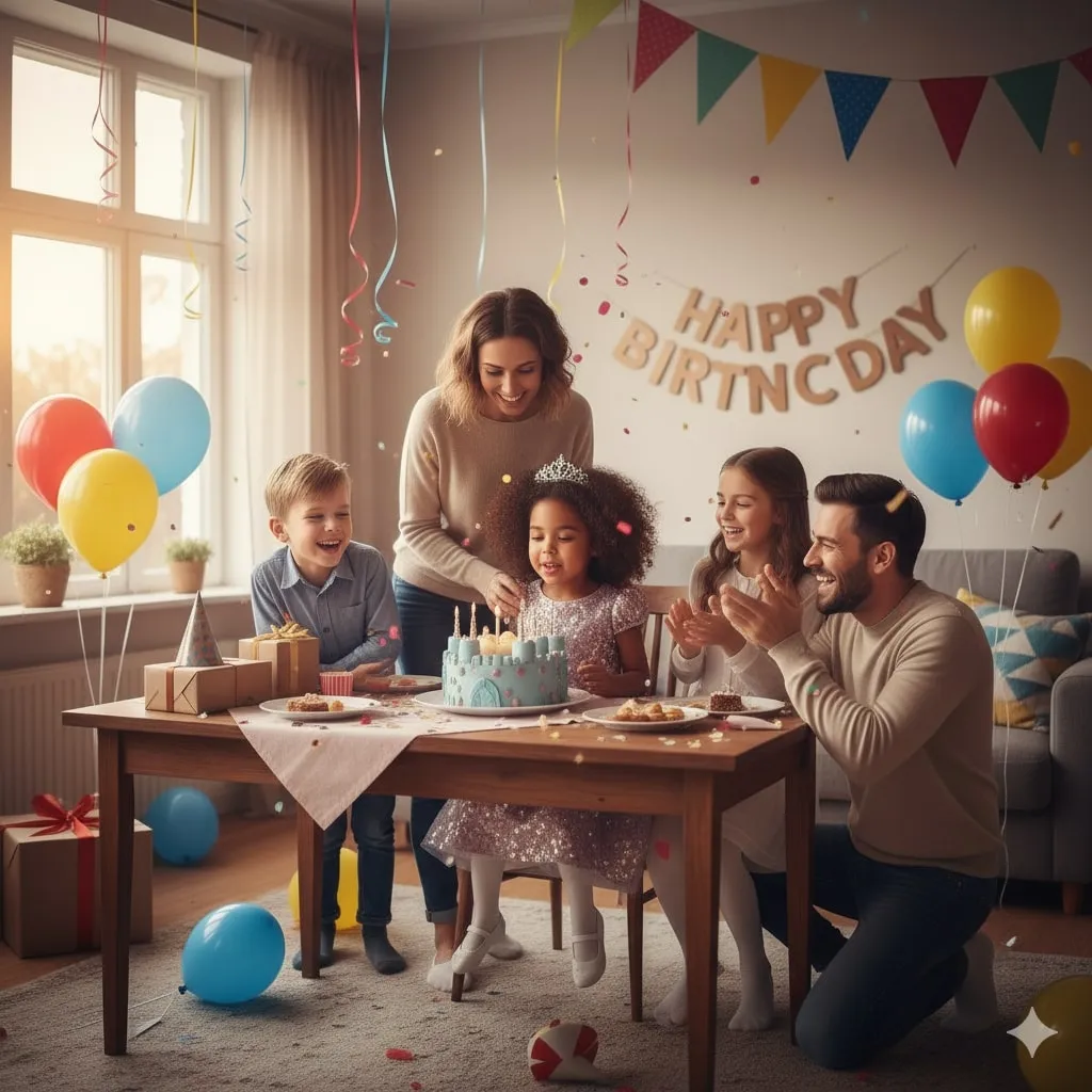 Tips Menyampaikan Kata Kata Lucu Ultah dengan Tepat (c) Ilustrasi AI