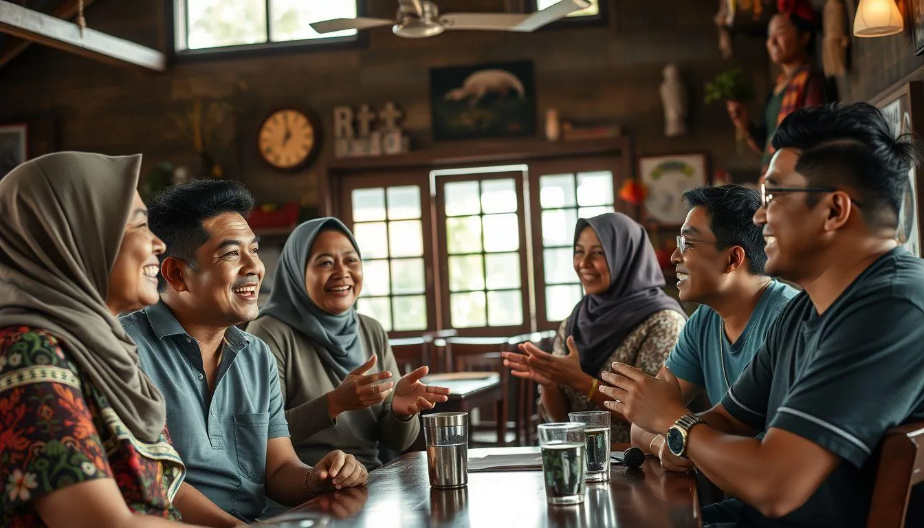 Kumpulan Kata-Kata Manado Keren untuk Percakapan Sehari-hari (c) Ilustrasi AI