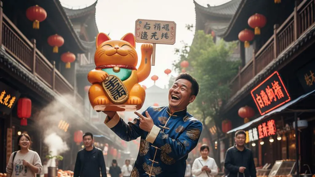 Plesetan Mandarin Versi Bahasa Jawa (c) Ilustrasi AI