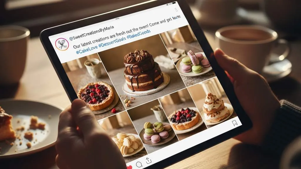 Platform Media Sosial dan Optimalisasi Caption (c) Ilustrasi AI