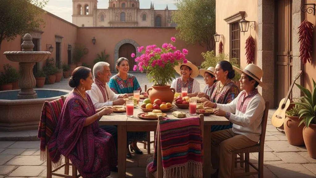 Ungkapan Cinta dan Keluarga dalam Budaya Mexico (c) Ilustrasi AI