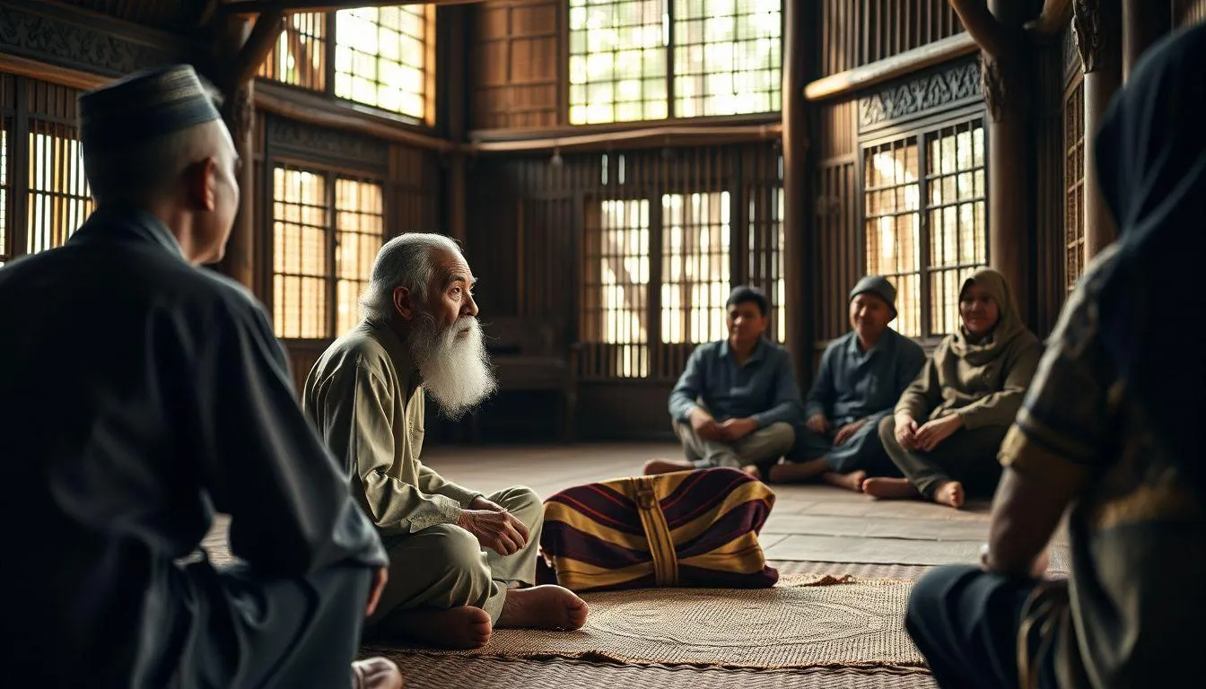 Pengertian dan Makna Kata-Kata Minang Sindiran (c) Ilustrasi AI