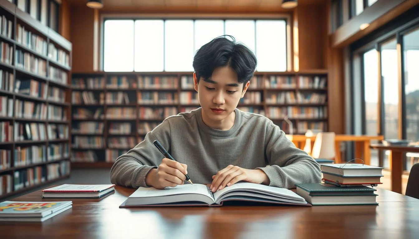 Jenis-Jenis Kata Motivasi Bahasa Korea Berdasarkan Situasi (c) Ilustrasi AI