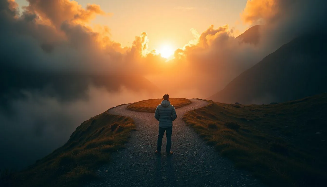 Mengatasi Rintangan dengan Kata Kata Motivasi Perjalanan Hidup (c) Ilustrasi AI