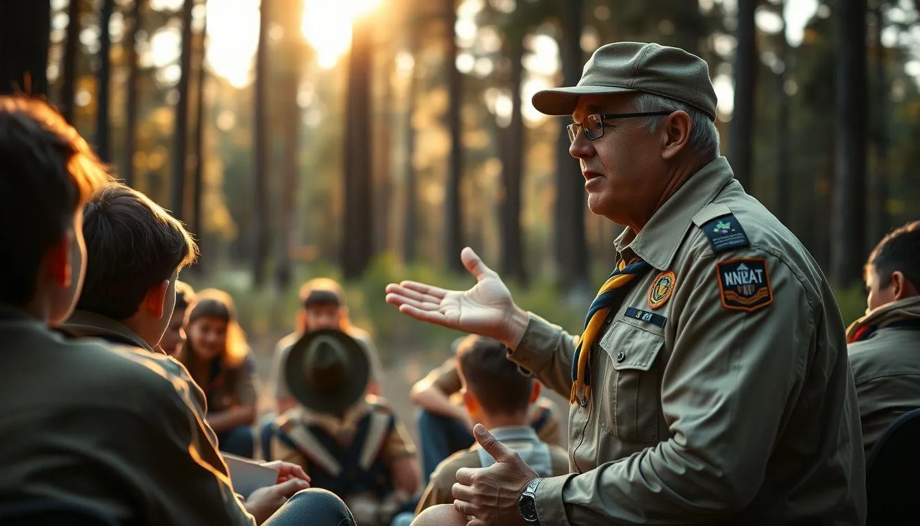 Strategi Membangun Motivasi Melalui Kata-Kata Pramuka (c) Ilustrasi AI