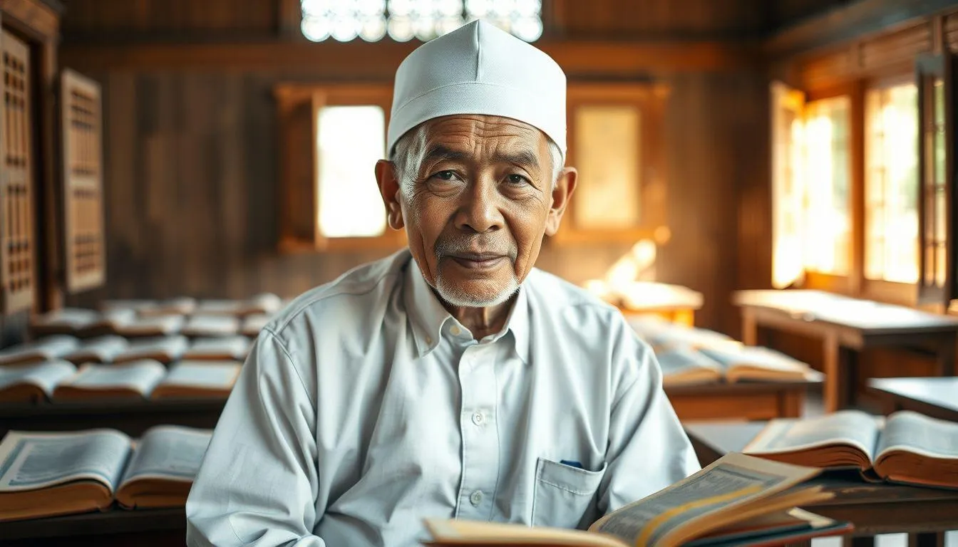 Mengenal Sosok Gus Baha dan Latar Belakang Keilmuannya (c) Ilustrasi AI