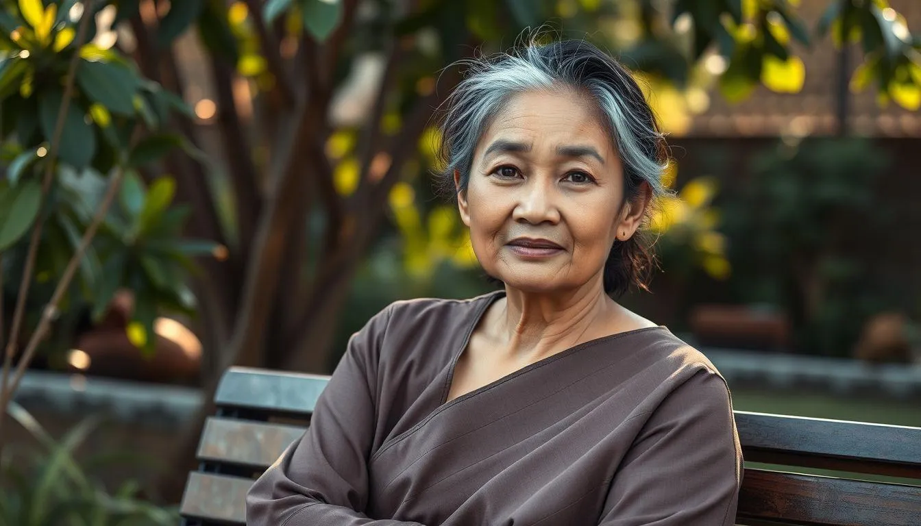 Kumpulan Kata-kata Mutiara Sabar untuk Janda yang Menginspirasi (c) Ilustrasi AI