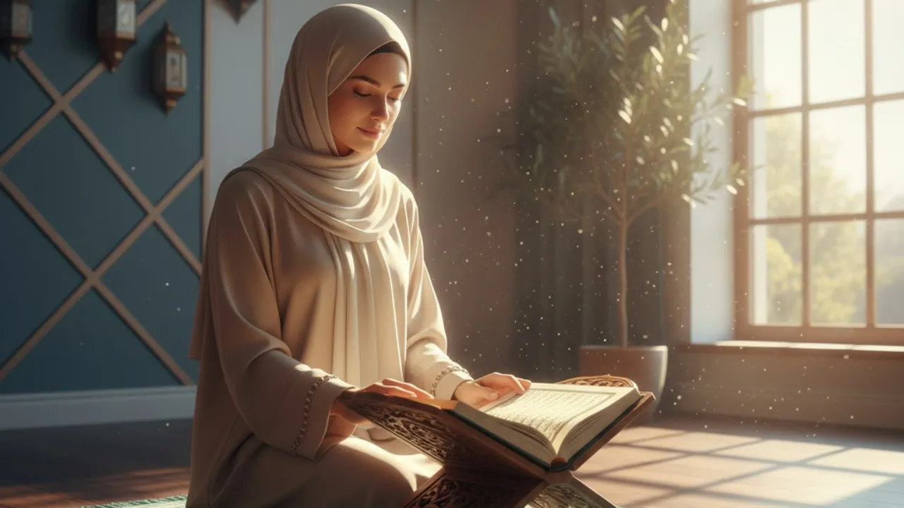 Cara Menghayati Al-Quran dalam Kehidupan Sehari-hari (c) Ilustrasi AI