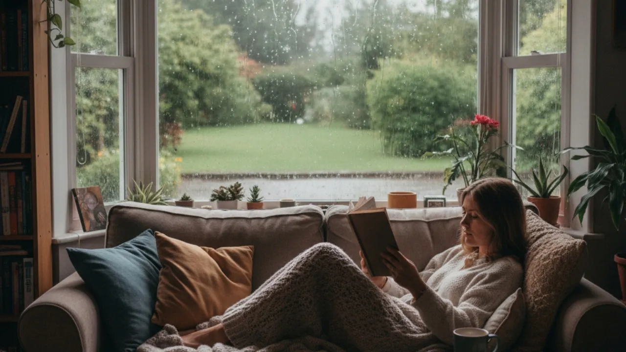 Manfaat Membaca Kata-Kata Mutiara tentang Hujan (c) Ilustrasi AI